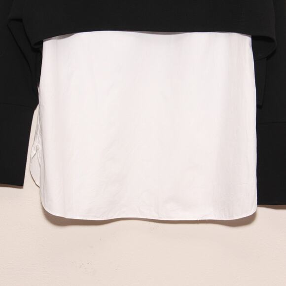 Zara Trafaluc 2 for 1 Turtleneck Tunic top Size Small Zip neckline - Picture 8 of 9